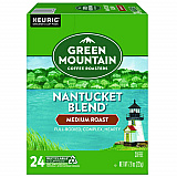 Nantucket Blend Coffee K-Cups, 24/Box (6663)