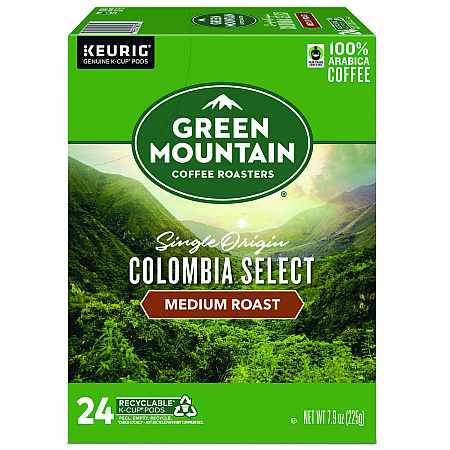 Colombian Fair Trade Select Coffee K-Cups, 24/Box (6003)