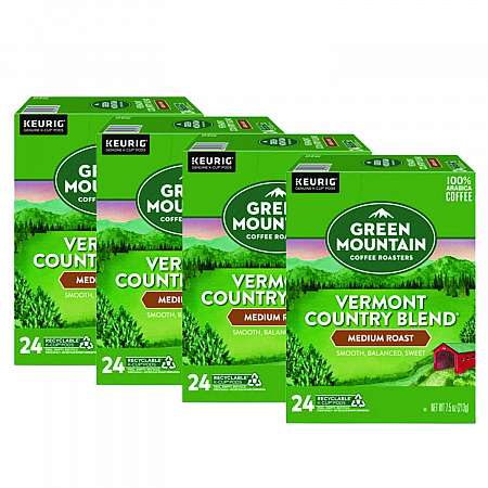 Vermont Country Blend Coffee K-Cups, 96/Carton (6602CT)