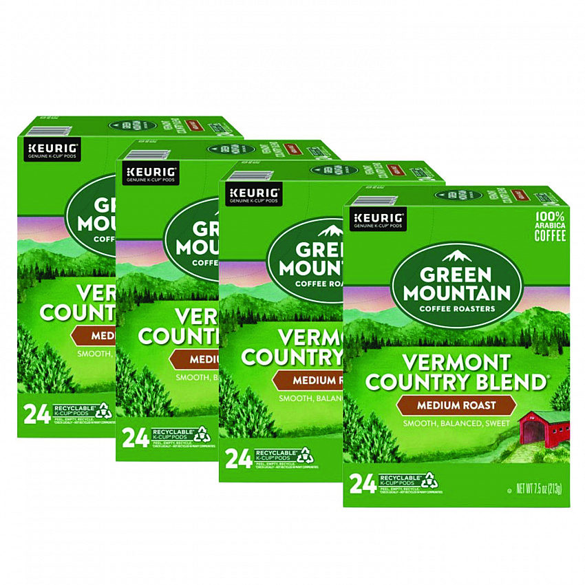 Vermont Country Blend Coffee K-Cups, 96/Carton (6602CT)