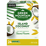 Island Coconut Coffee K-Cup Pods, 24/Box (6720)