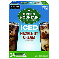 Hazelnut Cream Brew Over Ice Coffee K-Cups, 24/Box (9029)