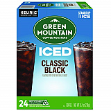 Classic Black Brew Over Ice Coffee K-Cups, 24/Box (9027)