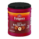 Toasty Hazelnut Ground Coffee, 9.6 oz Can (SMU11037)