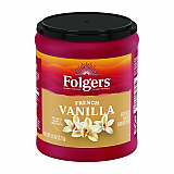French Vanilla Ground Coffee, 9.6 oz Can (SMU98181)