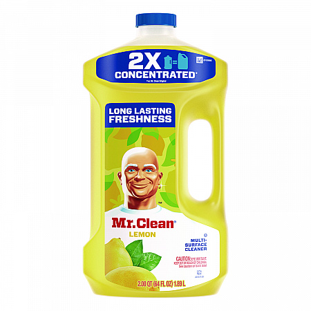 Multipurpose Cleaning Solution, Lemon Scent, 64 oz Bottle (11290)