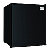 1.6 Cu. Ft. Compact Refrigerator with Chiller Compartment, Black (RM16J1B17X1B)