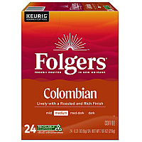 100% Colombian Coffee K-Cups, 24/Box (6659)