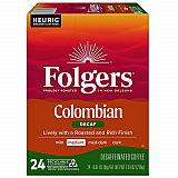 100% Colombian Decaf Coffee K-Cups, 24/Box (0570)