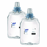 Professional HEALTHY SOAP Mild Foam, Refill for PURELL FMX-20 Manual Soap Dispenser, Fragrance-Free, 2,000 mL, 2/Carton (521302)