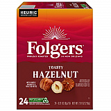 Toasty Hazelnut Coffee K-Cups, 24/Box (0162)