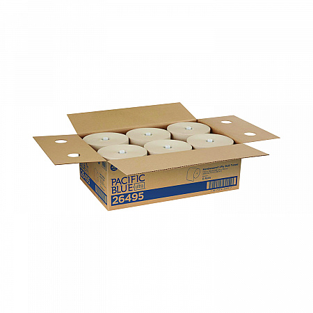 Pacific Blue Ultra Paper Towels, 1-Ply, 7.87