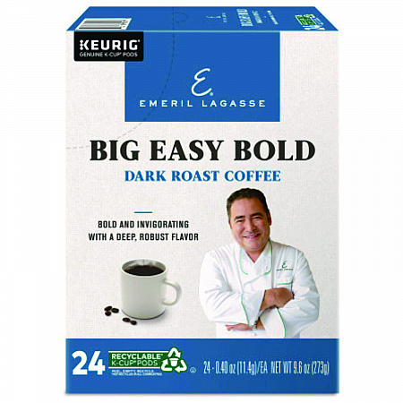 Big Easy Bold Coffee K-Cups, 24/Box (PB1036)