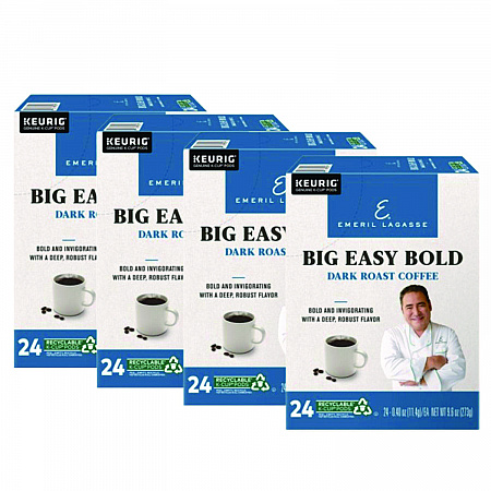 Big Easy Bold Coffee K-Cups, 96/Carton (PB1036CT)
