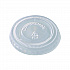 PLA Clear Cold Cup Lids, Fits 1 oz Portion Cups, Plastic, Clear, 3,000/Carton (CPLCS1SN)