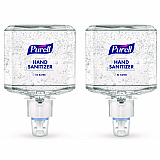 Food Processing Advanced Hand Sanitizer E3 Gel, 1,200 mL Bottle, Fragrance-Free, For ES6 Dispensers, 2/Carton (646102)