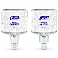 Food Processing Advanced Hand Sanitizer E3 Gel, 1,200 mL Bottle, Fragrance-Free, For ES6 Dispensers, 2/Carton (646102)