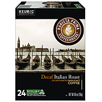 Decaf Italian Roast Coffee K-Cups, 24/Box (8506)