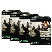 Italian Roast K-Cups Coffee Pack, 24/Box, 4 Box/Carton (8500CT)