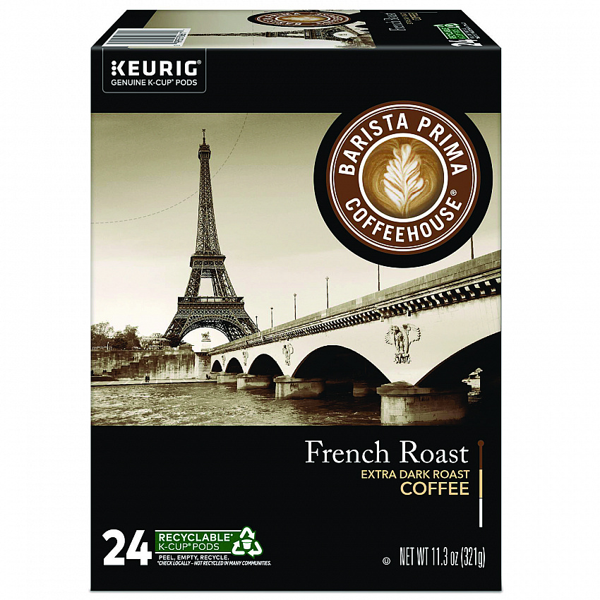 French Roast K-Cups Coffee Pack, 24/Box (6611)
