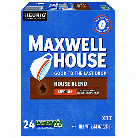 House Blend Coffee K-Cups, 24/Box (5303)