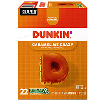 K-Cup Pods, Caramel Me Crazy, 22/Box (1277)