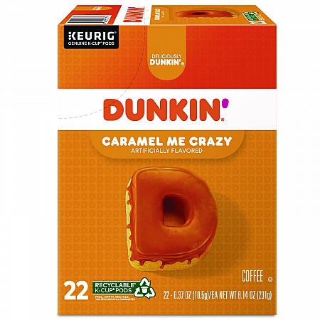 K-Cup Pods, Caramel Me Crazy, 22/Box (1277)