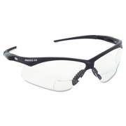 KleenGuard V60 Nemesis Rx Reader Safety Glasses, Black Frame, Smoke Lens, +2.0 Diopter Strength (22518)