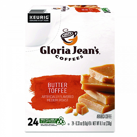 Butter Toffee Coffee K-Cups, 24/Box (60051012)