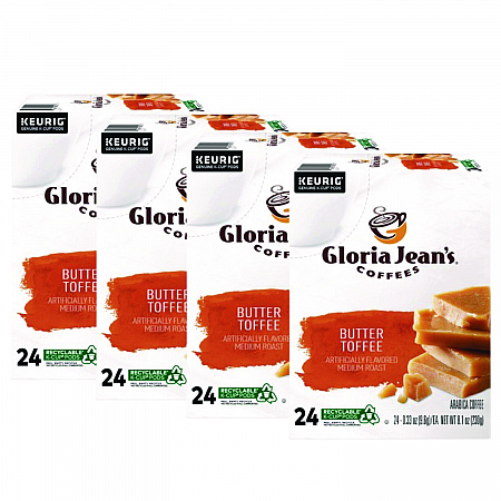 Butter Toffee Coffee K-Cups, 96/Carton (60051012CT)
