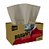 All Purpose Wipers, 1-Ply, 9 x 10.25, Brown, 250 Wipers/Box, 24 Boxes/Carton (29246)