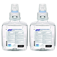 Advanced Hand Sanitizer Green Certified Foam Refill, For CS8 Dispensers, 1,200 mL, Fragrance-Free, 2/Carton (785102CT)