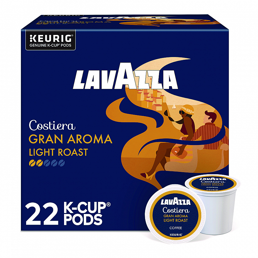 Gran Aroma Coffee K-Cups, 22/Box (6002)