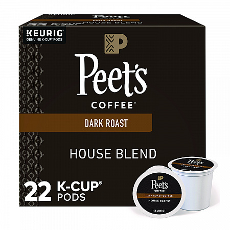 House Blend Coffee K-Cups, 22/Box (6546)
