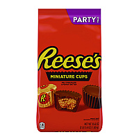 Peanut Butter Cups Miniatures, Party Pack, 35.6 oz Bag (44709)