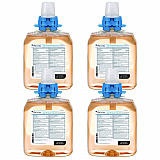 Foaming Antimicrobial Handwash/Moisturizer Refill, For FMX-12 Dispenser, Light Fruity Scent, 1,250 mL, 4/Carton (518604CT)