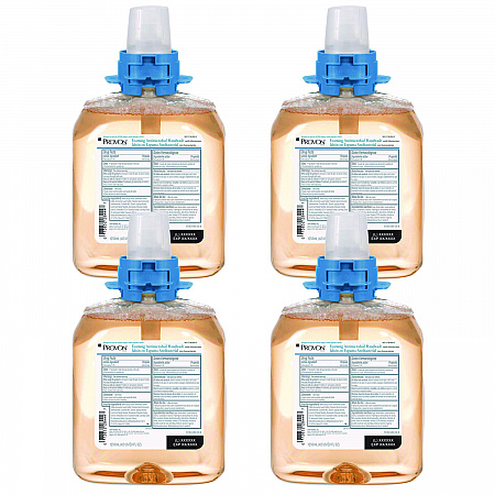 Foaming Antimicrobial Handwash/Moisturizer Refill, For FMX-12 Dispenser, Light Fruity Scent, 1,250 mL, 4/Carton (518604CT)