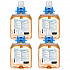 Foaming Antimicrobial Handwash/Moisturizer Refill, For FMX-12 Dispenser, Light Fruity Scent, 1,250 mL, 4/Carton (518604CT)