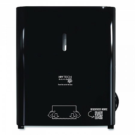 Hy Tech Towel Dispenser, Manual, 12.4 x 9.3 x 16.5, Black (419484)