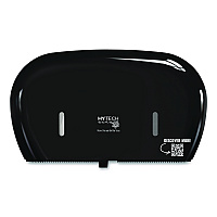 HyTech Seas Mini JRT Twin Dispenser, 5.5 x, 15.7 x 9.8, Black (419485)