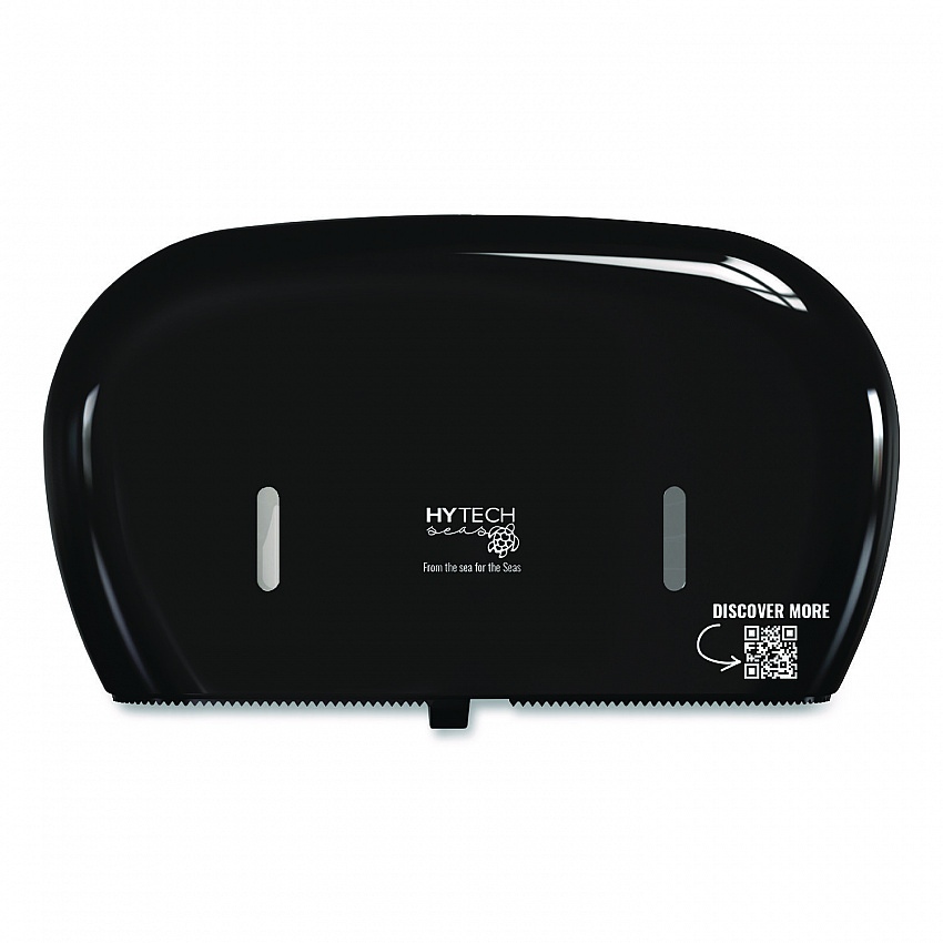 HyTech Seas Mini JRT Twin Dispenser, 5.5 x, 15.7 x 9.8, Black (419485)