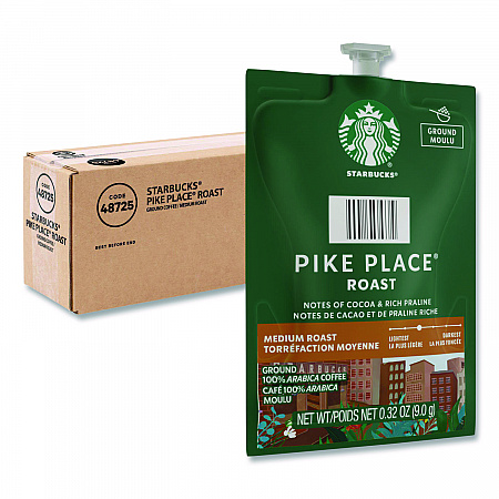 Starbucks Pike Place Roast Coffee Freshpack, 38/Carton (48725)
