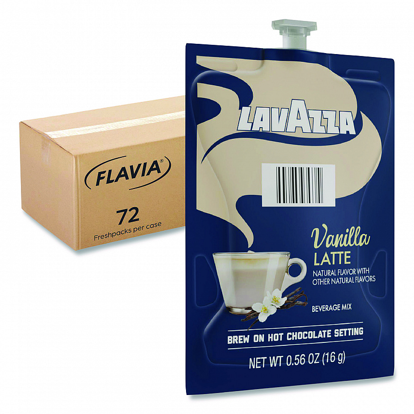 Lavazza Vanilla Latte, 72/Carton (48689)