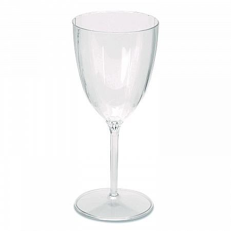 Classicware One-Piece Stemware, 6 oz, Plastic, Clear, 100/Carton (CW6WINE)