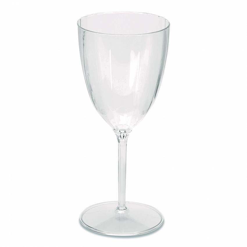 Classicware One-Piece Stemware, 6 oz, Plastic, Clear, 100/Carton (CW6WINE)