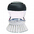Good Grips Soap Dispensing Palm Brush, White Nylon Bristles, 4