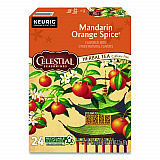 Mandarin Orange Spice Herb Tea, 0.13 oz K-Cups, 24/Box (14735)
