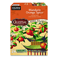 Mandarin Orange Spice Herb Tea, 0.13 oz K-Cups, 24/Box (14735)