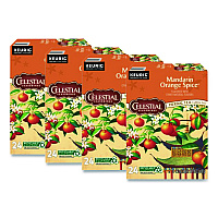 Mandarin Orange Spice Herb Tea, 0.13 oz K-Cups, 96/Carton (14735CT)