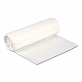 High-Density Can Liners, 16 gal, 8 mic, 24 x 33, Natural, Perforated Roll, 1,000/Carton (24338N)